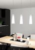 Eglo 89833 Pendellampe PINTO chrom E27 max. 3X40W H:110cm L:72,5cm dimmbar Bild 3