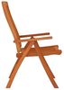 vidaXL Klappbare Gartenstühle 4 Stk. Massivholz Eukalyptus 3087344 Bild 5