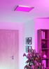 EGLO connect.z Smart-Home LED Bad Deckenlampe Fueva 6-Z, 39x39 cm, ZigBee, App und Sprachsteuerung Alexa, Lichtfarbe (warmweiß-kaltweiß), dimmbar, Deckenleuchte Badezimmer silber, IP44 Bild 5