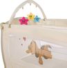 tectake Kinder Reisebett höhenverstellbar mit Wickelauflage - diverse Farben - (Beige | Nr. 400467) Bild 3