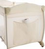 tectake Kinder Reisebett höhenverstellbar mit Wickelauflage - diverse Farben - (Beige | Nr. 400467) Bild 4