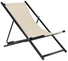 Gartenliege Metall Beige LOCRI II Bild 4