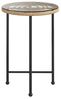 vidaXL Esstisch Ø55 cm Hartglas und Stahl 319434 Bild 5