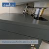 osoltus Unterschrank Waschbeckenunterschrank Bambus / Grau Bild 5