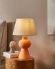 Tischleuchte FABILOS Keramik Orange Bild 2