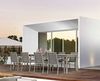 Gartentisch Ronoko Aluminium, modern ausziehbar, taupe, für 8–10 Personen, 160–240x100 cm Bild 2