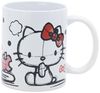 Tasse mit Hello Kitty Motiv ca. 325ml aus Keramik Skizze / Zeichnung 11oz Bild 1