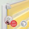 Lichtblick Sonnenschutzsysteme GmbH Doppelrollo Kopenhagen 50 cm x 150 cm (BxL) Gelb modernes Duo Rollo; Klemm- und schraubbar; Lichtdurchlässig und blickdicht Bild 5