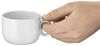 WMF Cappuccinotasse Barista Cappuccino-Set, 4, Porzellan, Kaffeeglas, Kaffeebecher, spülmaschinengeeignet Bild 5