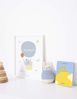 Lilipinso Poster Elefant im Ballon grau gelb Bild 2
