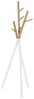 Garderobenständer Laerdal 172x49x49 cm Stahl Weiß/Holzoptik [en. casa] Bild 3