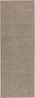 Kurzflor Teppich Pure Uni Braun - 80x200x1,3cm Bild 5