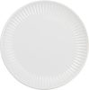 Teller Speiseteller Essteller Mynte 28cm Weiß Landhaus Ib Laursen 2033-11 Rillen Bild 1