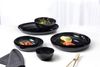 Hartglas-Geschirr 4every Day schwarz - Salatschale flach 17cm 4every Day schwarz Bild 2