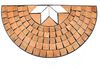 DanDiBo Tisch Halbrund Konsolentisch Wandtisch 120041 Beistelltisch Metall Mosaik 70 cm Bild 5