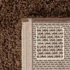 Carpettex 'Unicolor' Hochflor-Teppich, Höhe: 30 mm, Shaggy Langflor, Braun, 80 x 150 cm (Läufer) Bild 4
