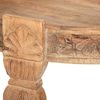 Kaffeetisch aus Holz, Ø 74 cm Bild 4