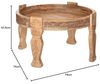 Kaffeetisch aus Holz, Ø 74 cm Bild 3