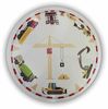 Coole Deckenlampe mit Baustellen Motiv fürs Kinderzimmer, bunt Ø 35cm Bild 4
