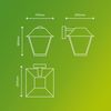 Philips Alpenglow Wandleuchte 60 W E27 ohne Leuchtmittel Wandbeleuchtung für den Außenbereich Anthrazit Metall IP44 Terrasse Garten I Bild 2