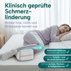 Medical Nights® Kniekissen für Seitenschläfer – Orthopädisches Beinkissen medizinisch inspiriert, zur Entlastung von Hüfte, Rücken & Knie | Ergonomisches Memory Foam Kissen mit Anti-Rutsch-Design. Bild 3