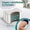 Medical Nights® Kniekissen für Seitenschläfer – Orthopädisches Beinkissen medizinisch inspiriert, zur Entlastung von Hüfte, Rücken & Knie | Ergonomisches Memory Foam Kissen mit Anti-Rutsch-Design. Bild 4