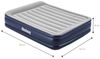 Bestway 67630 / 23 Doppelmatratze Queen Size Rechteck Indoor Integrierte Luftpumpe Bild 3