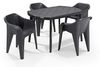 Gartentisch >Elise< in graphit, Kunststoff - 137 x 73 x 90 cm (BxHxT) Bild 4