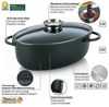 kela Bräter 8 Liter, Induktion Bräter oval KERROS, Deckel mit Aromaknopf, Aluguss beschichtet, Schmortopf backofengeeignet Bild 4