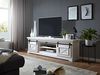 Woodroom TV-Schrank Maribo Kiefer massiv weiß BxHxT 189 x 57 x 40 cm Bild 2