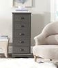 SAFAVIEH Modern Wooden Storage Chest with 6 Baskets , in Grey, 45 X 35 X 105 Bild 4