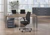 Rollcontainer Note™ mit Griff, 3 Universalschubladen, Farbe lichtgrau Bild 2