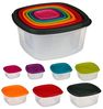 5five Simply Smart Frischhaltedose Frischhaltedosen-Set 7-tlg, Kunststoff, (Set, 7-tlg) Bild 2