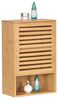 AD. CON Wandhängeschrank Wandschrank Hängeschrank mit Tür Offenen Ablagen Badschrank Bild 4