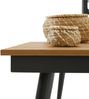 CARO-Möbel Garten-Essgruppe PAROS, Outdoor Sofa mit Beistelltisch, Garten Ecksofa grau und holzoptik Bild 4