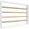 VCM Küchenmöbel Hängeschrank Esaldi 920056 Weiß / Honig-Eiche H. 60 x B. 80 x T. 10 cm Bild 4