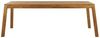 Beliani 'LIVORNO' Gartentisch, Akazienholz Holz Heller Holzfarbton, 90 cm Bild 4
