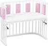 Babybay 'Ultrafresh Piqué' Bettnestchen für Babybay Original pink/weiß, Sterne Bild 5