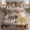 Traumschloss Bettwäsche Comfort Baumwolle, Flanell, 2 teilig, beige Mandalas mit Wolf Bild 2