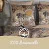 Traumschloss Bettwäsche Comfort Baumwolle, Flanell, 2 teilig, beige Mandalas mit Wolf Bild 4