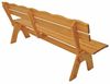 Garnitur FREITAL 3-teilig 200cm, Kiefer massiv Bild 3