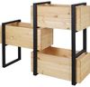 Siena Garden Konny 06395-OILED Pflanzkasten aus Kiefer Folie natur Bild 2