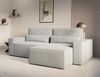 MOEBLO Ecksofa DENVER MINI aus Cord, Ottomane beidseitig montierbar Couch Cord für Wohnzimmer Schlafsofa Sofagarnitur Sofa Eckcouch L-Form Cordstoff, mit Schlaffunktion und Bettkasten Bild 4