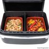 MamboCat Auflaufform MamboCat Airfryer 2er Set Airfryer Tonschalen rechteckig 350ml Auflauf, Ton Bild 4