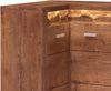 Lomadox Kommode INGENIO-161, Eckschrank Sideboard Wohnzimmerschrank modern Esche in braun Bild 2