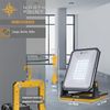 Northpoint LED Baustrahler Akku Arbeitsstrahler 3000lm dimmbar 30W kompatibel mit 7 Akkusystemen Bild 4