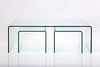 Kare Design Couchtisch Clear Club (3/Set), Transparent, Couchtisch, Beistelltisch, Glas, 36 x 90 x 50 cm (H/B/T) Bild 5