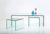 Kare Design Couchtisch Clear Club (3/Set), Transparent, Couchtisch, Beistelltisch, Glas, 36 x 90 x 50 cm (H/B/T) Bild 4