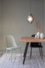 Design Esstisch SURI 160 x 78 cm Platte recycled Teak Bild 2