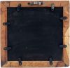 Rustikaler Bilderrahmen 20x20 cm aus Altholz mit Kreidetafel ohne Glas - perfekt für einzigartige Wanddeko - massivum Bild 4